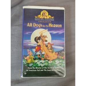 All Dogs go to Heaven VHS